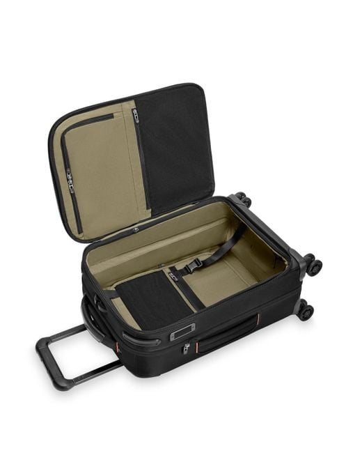 Briggs & Riley Black Global 21" Carry-on Expandable Spinner