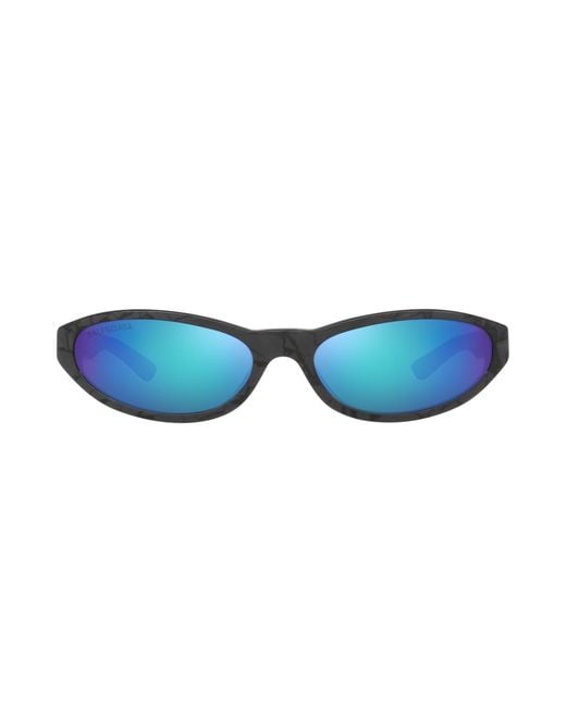 Balenciaga Blue Small Sunglasses