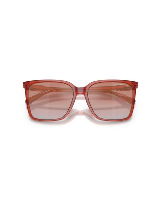 Michael Kors Pink Square Sunglasses