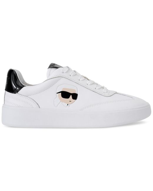 Karl Lagerfeld Black Sumava Lace-up Sneakers