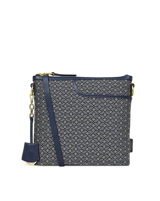 Radley Pockets 2.0 Heirloom Small Zip Top Crossbody Bag in Blue | Lyst