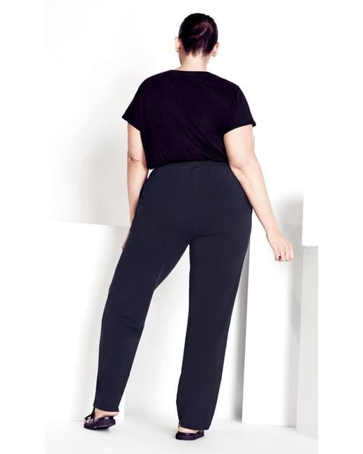 Avenue Blue Active Pant
