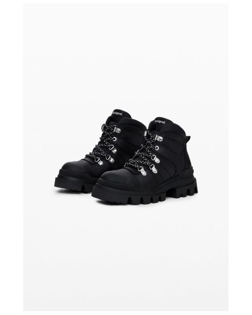 Desigual Black Track Boot