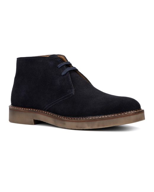 Reserved Footwear Blue Keon Chukka Boots for men