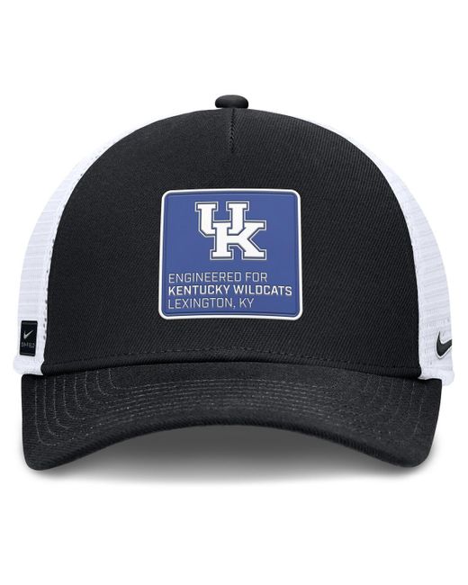 Nike Blue Black/white Kentucky Wildcats 2025 On-field Rise Engineered Trucker Adjustable Hat for men