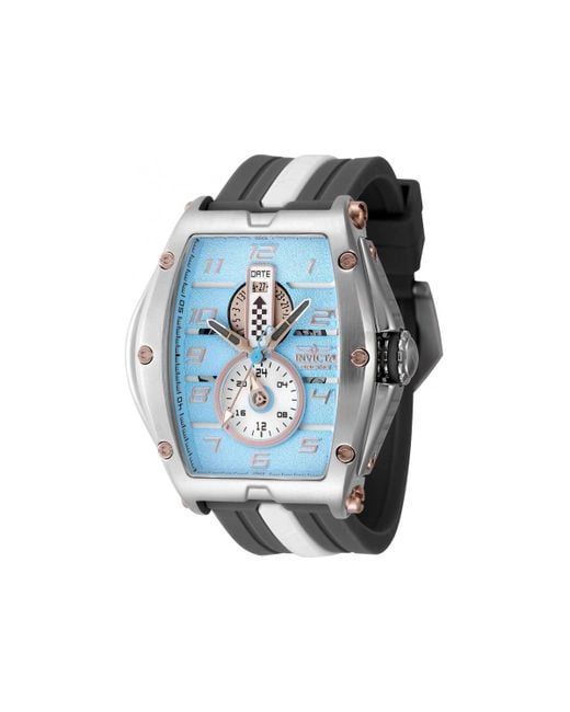 INVICTA WATCH Blue 47385 Racing Quartz Multifunction White for men
