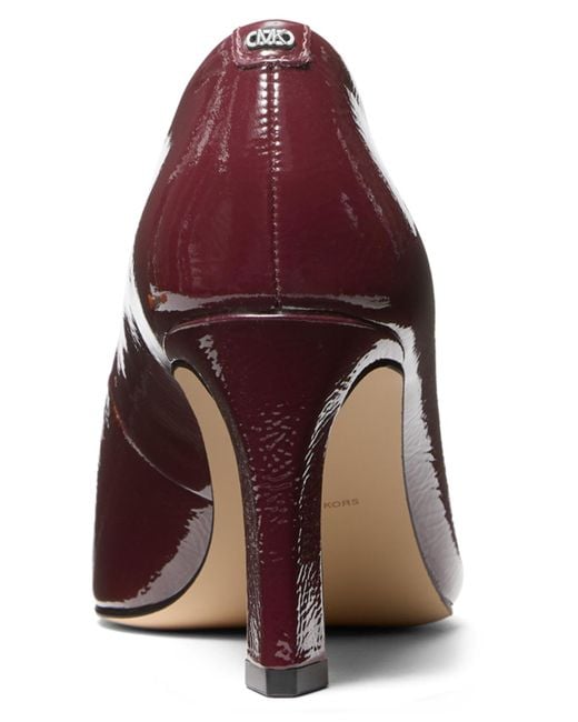 Michael Kors Red Darrah Pointed Toe Pumps