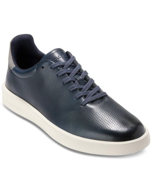 Cole Haan Blue Grand Crosscourt Daily Laser Sneaker for men