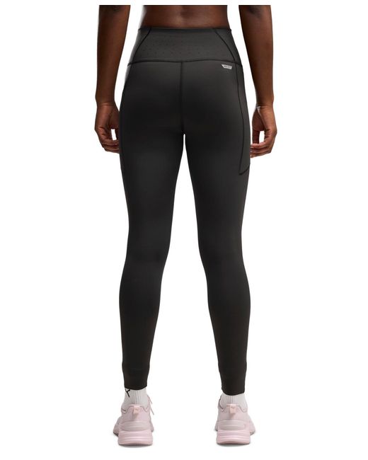 PUMA Black Pull-on Active Tights