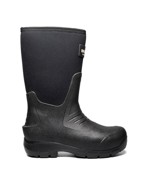 Bogs Black Stockman Ii Work Boot for men