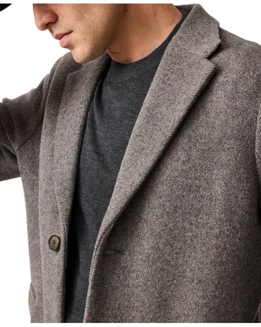 Rodd & Gunn Gray Colwood Coat for men