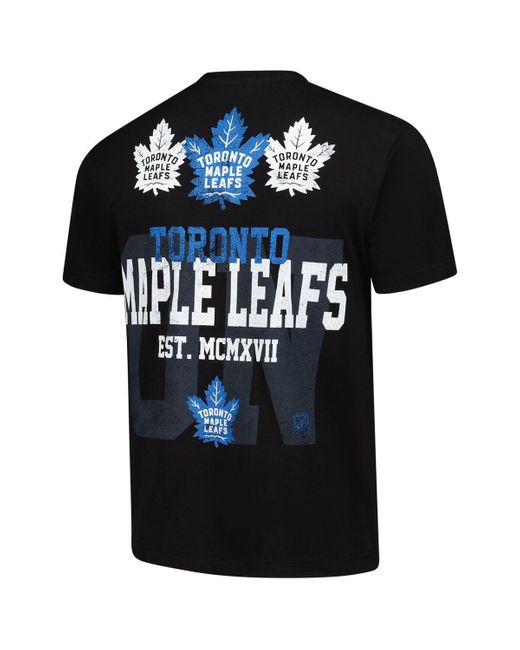 Mitchell & Ness Black Toronto Maple Leaf's Home T-shirt for men
