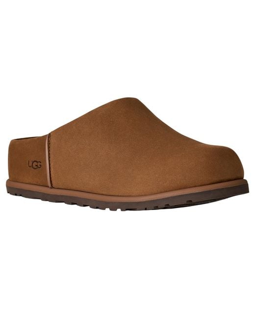 Ugg Brown Otzo Round Toe Clogs