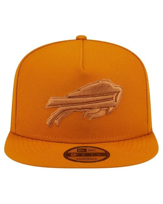 KTZ Orange Â Buffalo Bills Color Pack A-frame 9fifty Snapback Hat for men