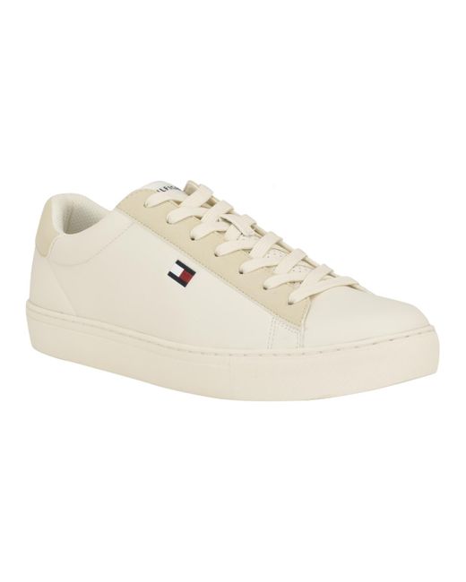 Tommy Hilfiger White Brecon Cup Sole Sneakers for men