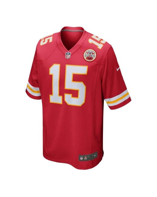 Nike Patrick Mahomes Red Kansas City Chiefs Game Jersey for Men