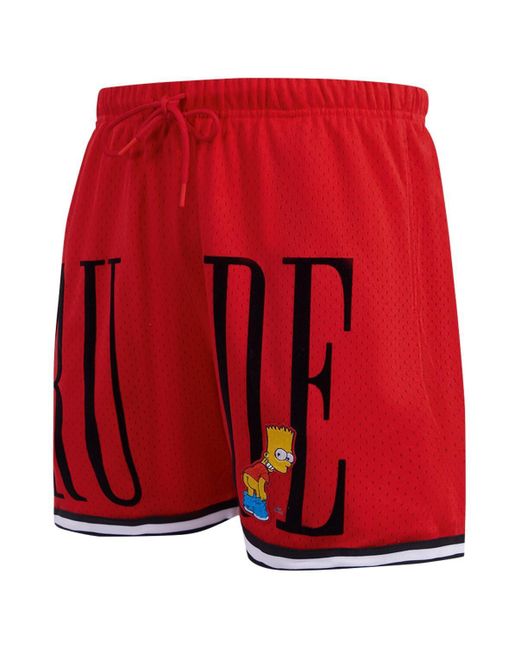 FREEZE MAX The Simpsons Bart Simpson Eat My Shorts Basketball Shorts in ...