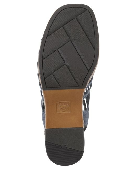 White Mountain Brown Barbea Platform Sandal