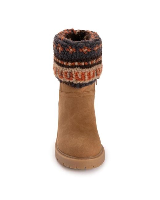 Muk Luks Brown Londyn Boot