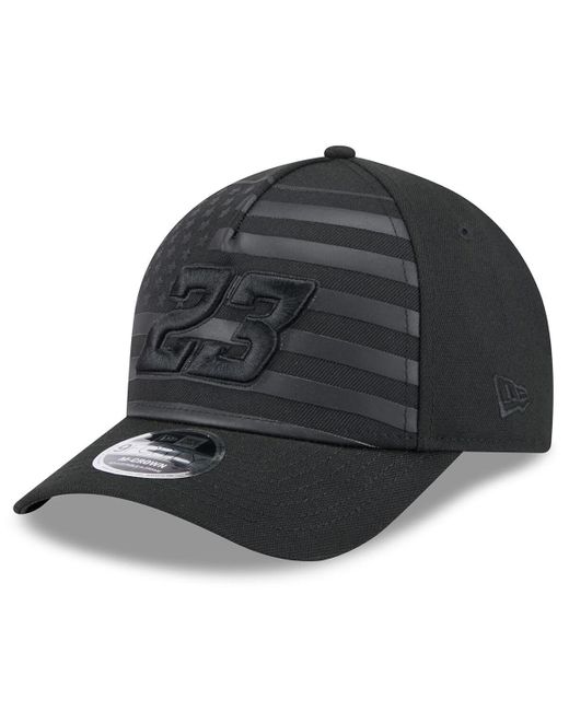 KTZ Gray Bubba Wallace American Flag 9forty M-crown A-frame Adjustable Hat for men