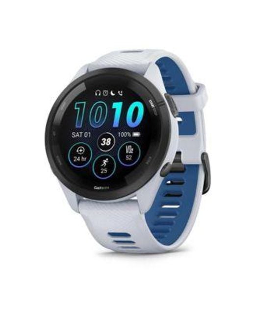Garmin Blue Forerunner 265 Gps Smartwatch For Multisport Running Fitness Wellness