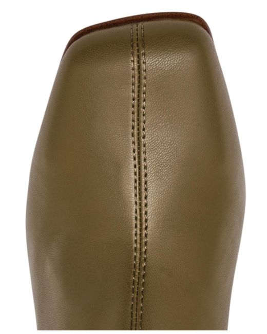 Steve Madden Green Khelan Blade-heel Stretch Dress Booties