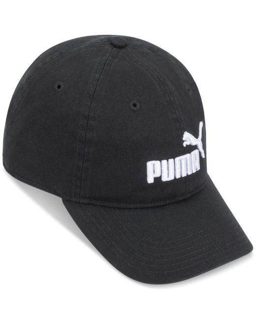 PUMA Black #1 Adjustable Cap 2.0 Strapback Hat for men