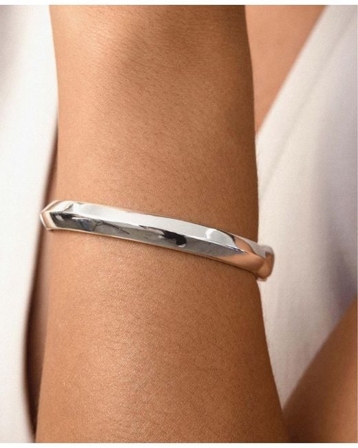 Ettika White Base Stacking Bangle