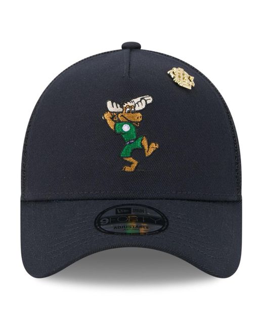 KTZ Blue Seattle Mariners 2025 Big League Chew A-frame 9forty Adjustable Trucker Hat for men