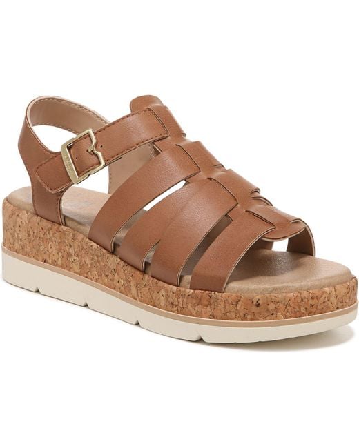 Dr. Scholls Only You Fisherman Sandals in Brown Lyst