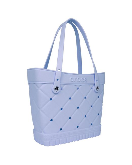 CROCSTM Blue Medium Quilted Tote