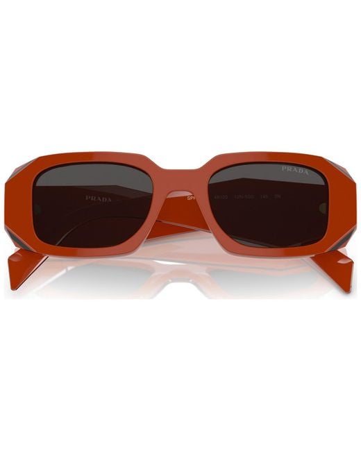 Prada Brown Sunglasses, Pr 17ws