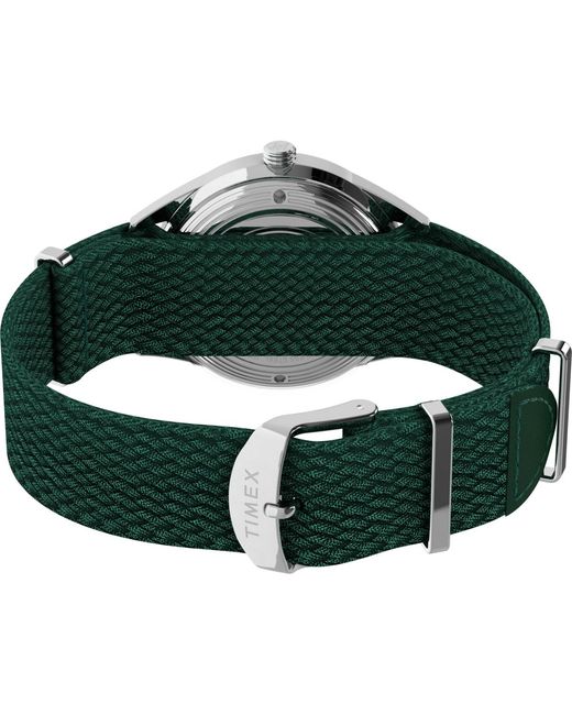 Timex Green Mechanical Automatic Fabric Watch for men