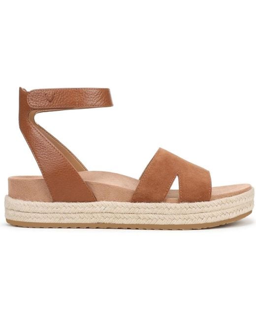 Vionic Brown Yucca Espadrille Sandals