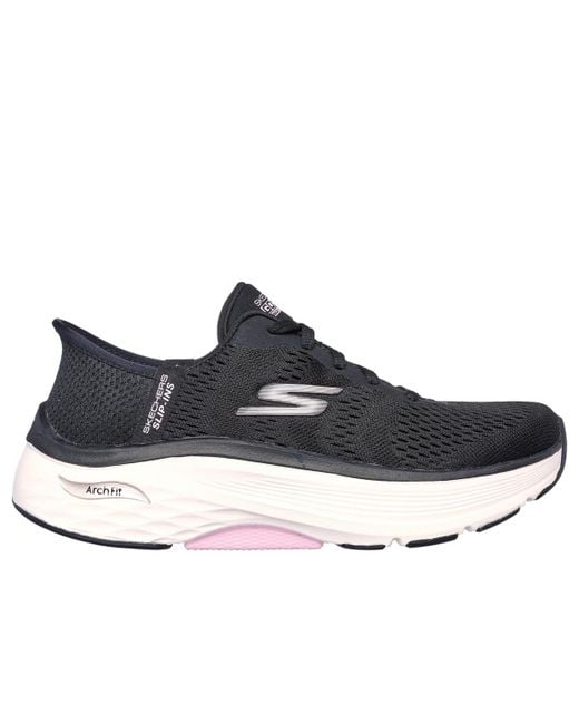Skechers Black Slip-ins Max Cushioning Af-paramount Walking Sneakers From Finish Line