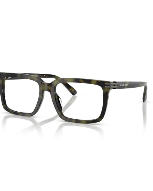 Michael Kors Brown Bayshore Eyeglasses for men