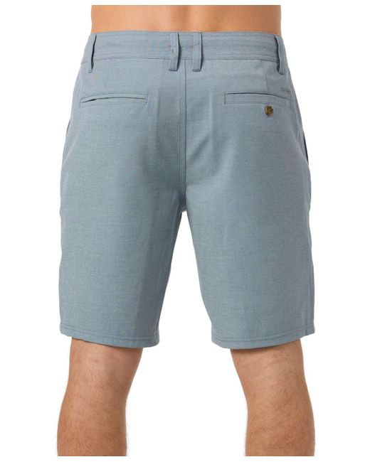 O'neill Sportswear Blue Reserve Light Check Shorts for men