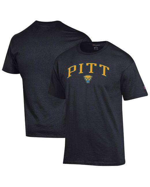 Champion Blue Pitt Panthers Arched Logo T-shirt for men