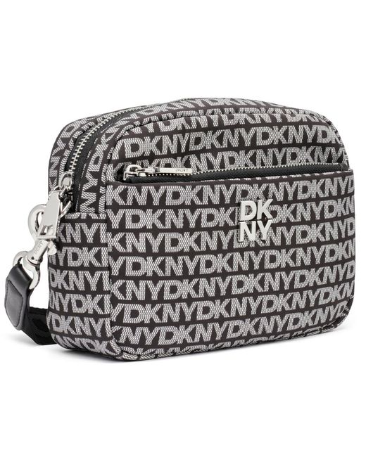 DKNY Metallic Jenny Small Logo Camera Bag