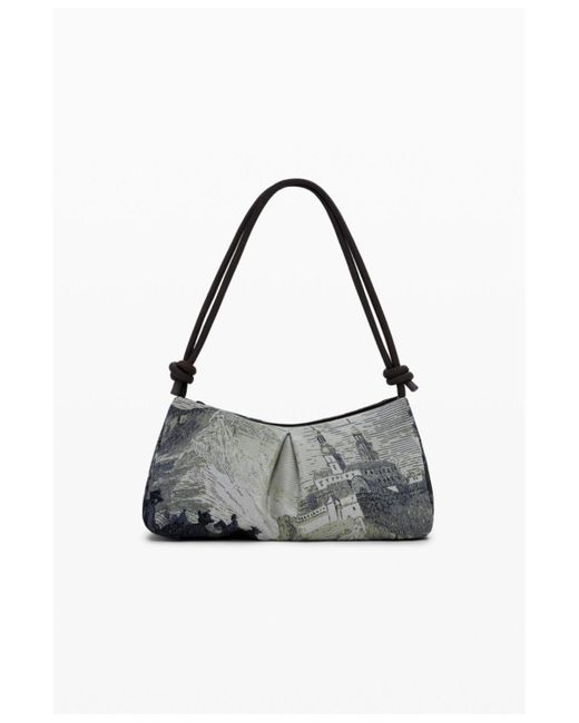 Desigual White Bag Designed By Mr. Christian Lacroix