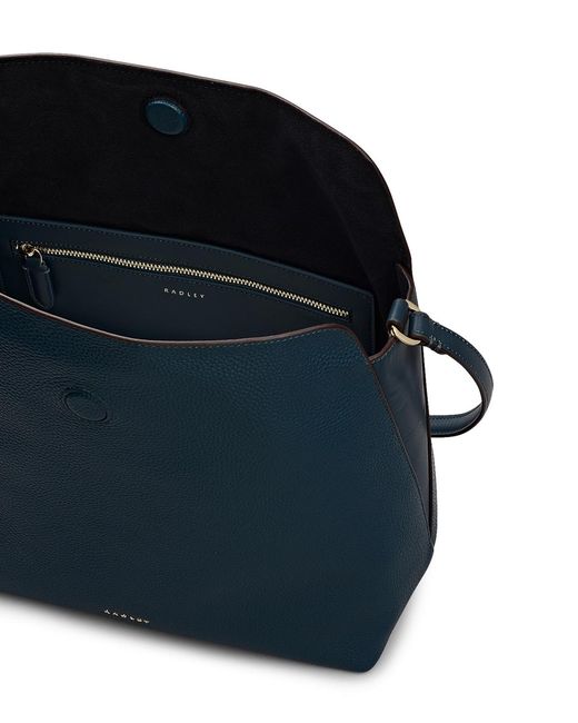 Radley Blue City Road Medium Flap Over Shoulder Bag