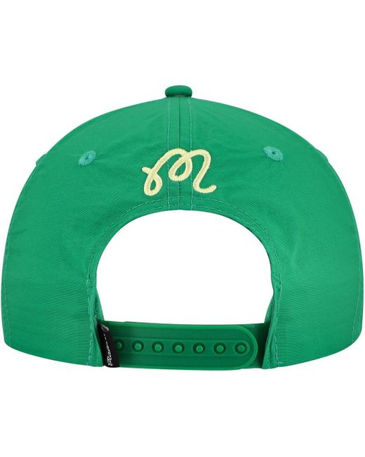 Malbon Green And Â Golf Wm Phoenix Open Est Show Nylon Adjustable Hat