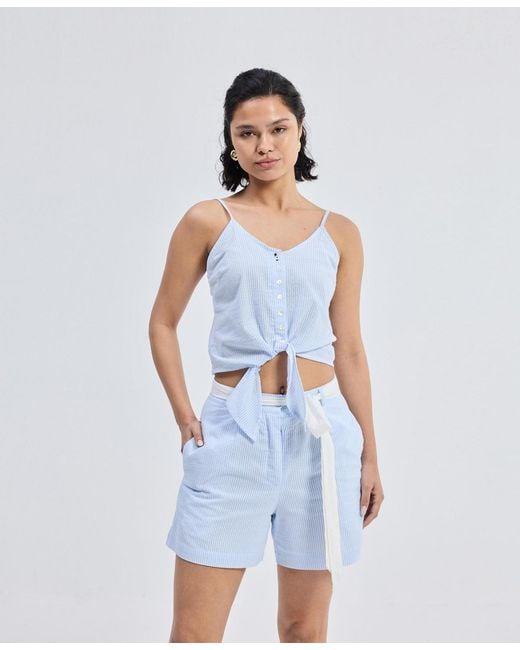 REISTOR Blue Regular Fit Shorts