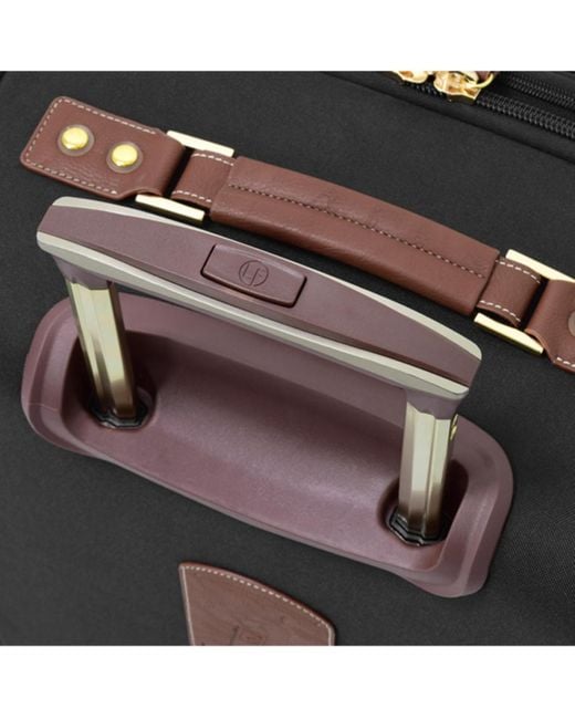 London Fog Black Westminster 29" Expandable Check-in Spinner