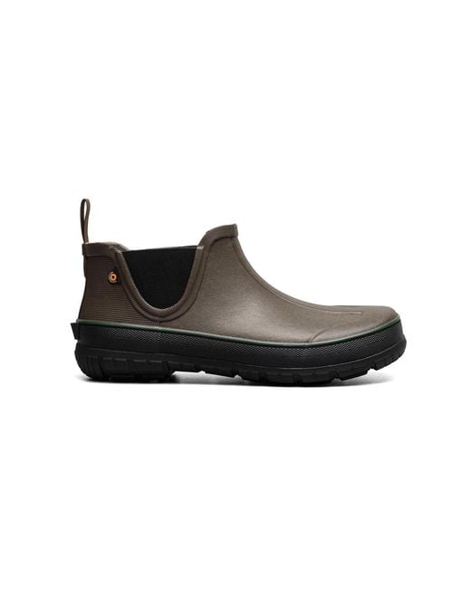 Bogs Black digger Slip On Boot for men