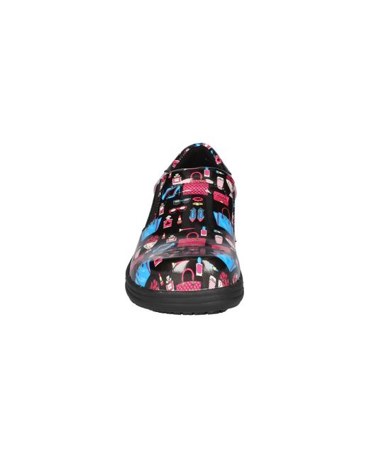 Easy Street Blue Easy Works Bind Clogs