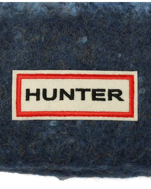 Hunter Blue Brushed Ombre Cuff Beanie