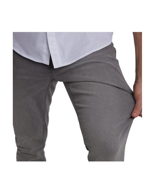 DKNY Gray Bedford Premium Soft Slim Fit Jeans for men