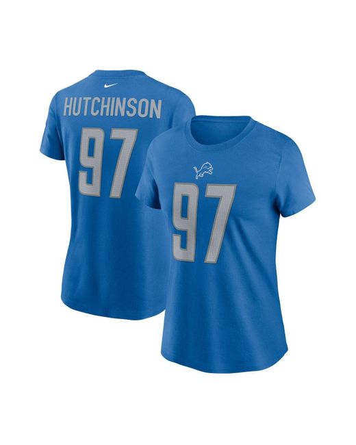 detroit lions hutchinson jersey