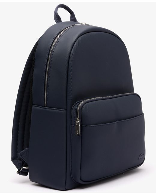 Lacoste Blue Adjustable Straps Backpack for men